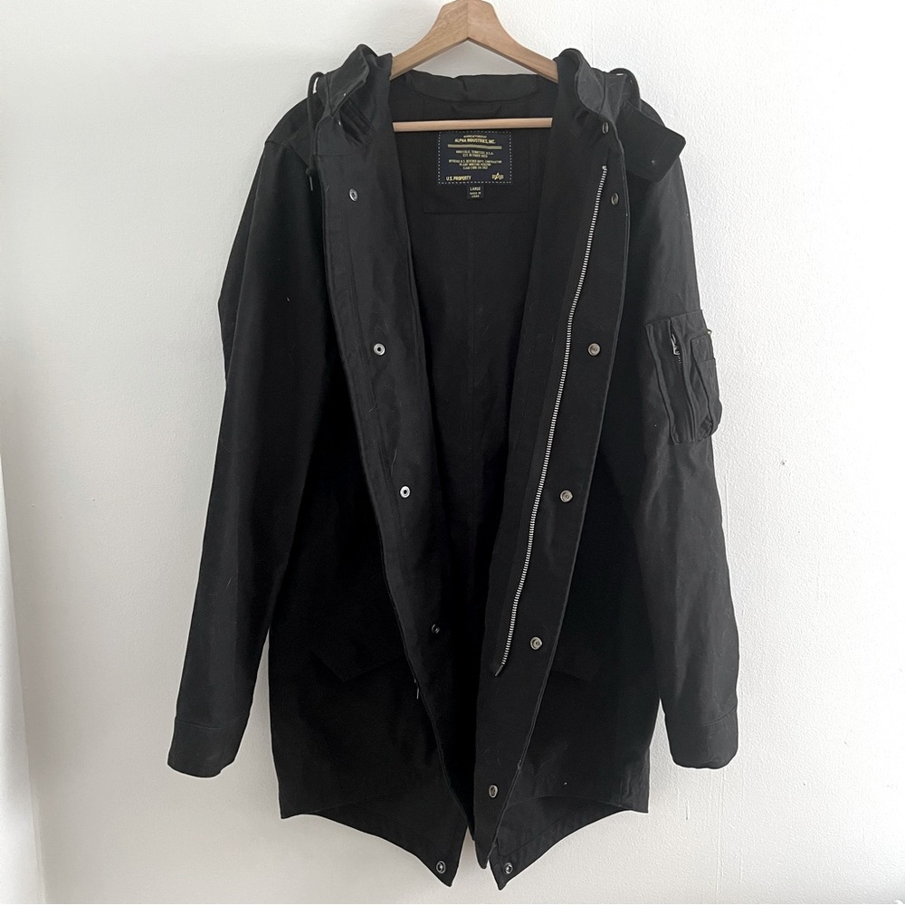 Alpha Industries men’s Fishtail parka